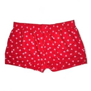 Size Medium Victoria's Secret Pink Heart Lounge Shorts